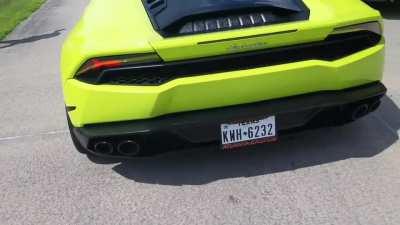 Twin-Turbo Huracan at a racing event in North Georgia.