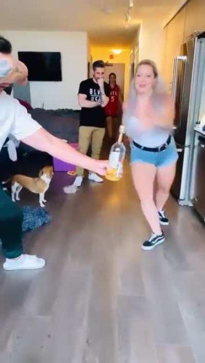 HMF while I pop, lock, and drop it