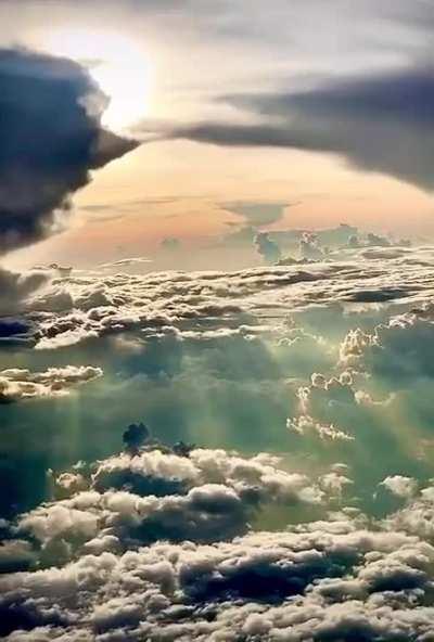 This heavenly sea of clouds