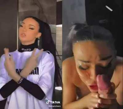 Reality Vs Tiktok 😱🔥 Her full free album in the comments