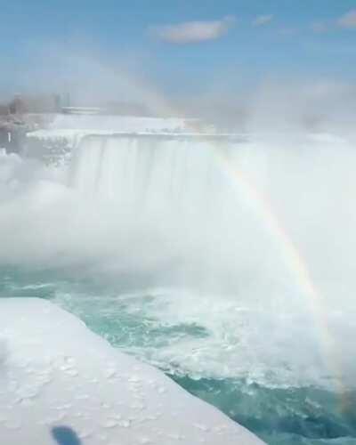 Niagara Falls in the winter