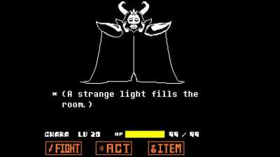 What if Asgore used 6 human souls in the genocide route