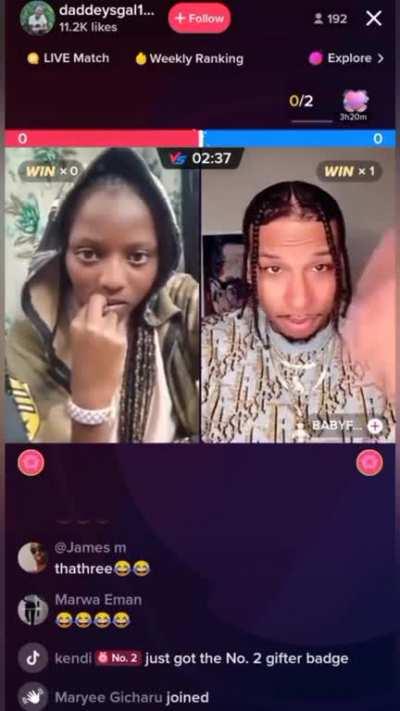 Awkward Conversation on Tiktok