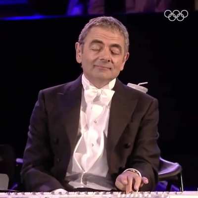 Mr. Bean rocking the Opening Ceremony at the London Olympic Games in 2012