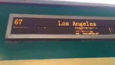 Proud of Paxtan 🇵🇰 Railway Direct train from Lahore to Los Angeles . Ro endian ro