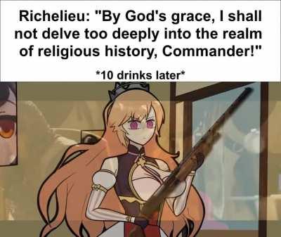 [AI-generated] Richelieu after 10 drinks (Trained and synthesized using RVC v2)