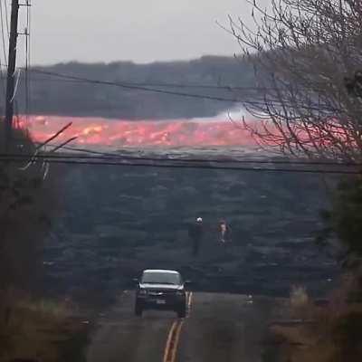 🔥 Lava river moving in real time