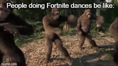 I don't do those dances