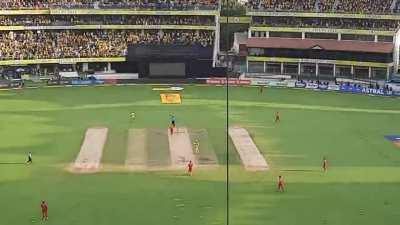 Thala and Last ball sixes...What a combo. Video shot by me yesterday from the stands. The noise blew the roof out this moment..