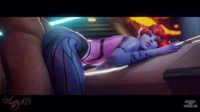 Widowmaker getting fucked (Fluffy3D, Volkor)