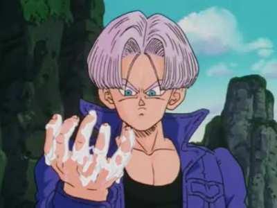 Trunks when he saw Mai the first time