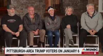 MSNBC got a group of voters together to talk about Jan. 6, It didn't go as they'd hoped for..