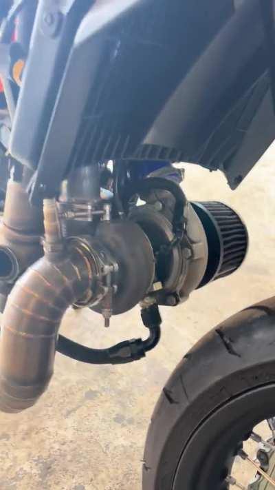 Ktm 690 turbo build