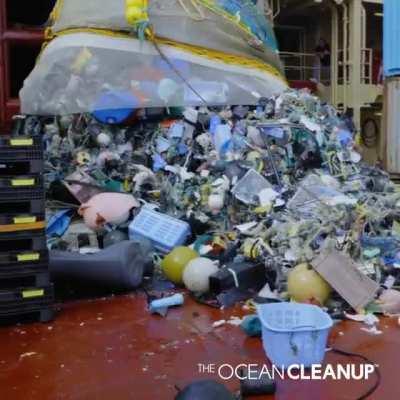 Cleaning the Great Pacific Garbage Patch.