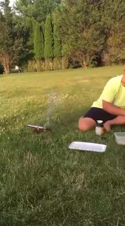 Wcgw When I'm careless in using gunpowder