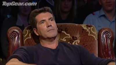 Simon Cowell talking about plastic surgery on Top Gear