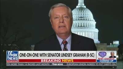 WATCH: Lindsey Graham says: &quot;We're now finding potentially that 25,000 nursing home residents in different nursing homes requested mail-in ballots at the exact same time...Somebody is up to no good in these nursing homes&quot;