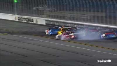 Ryan Preece's crash at Daytona during tonight's race (8/26/23).