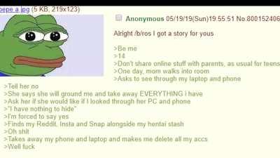 Anon story