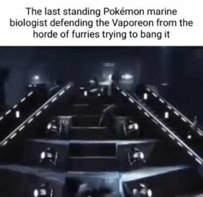 Vaporeon is in danger.