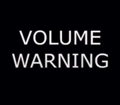 caution volume warning