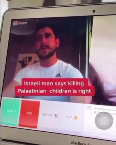 Israeli justifying killing Palestinian children