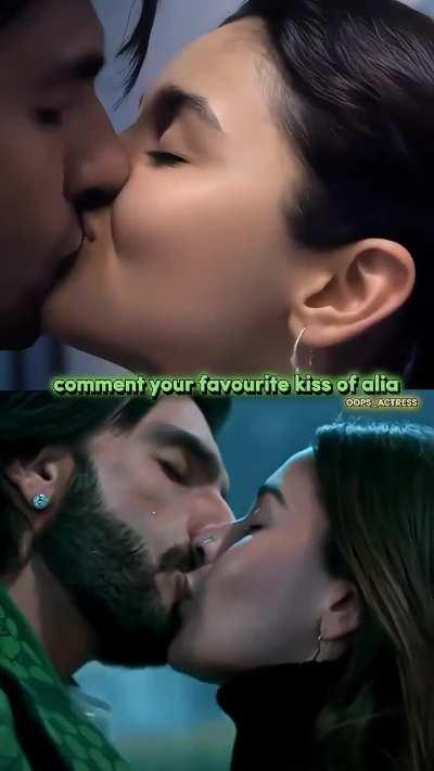 Comment your favourite kiss of alia mommy 🤤💦.. 1. Gully boy 2. Rocky aur Rani ki prem kahaani