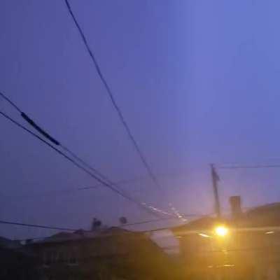 Lightning Storm in Philadelphia 07.17.21 - Around 1 minute there is some huge thunder!