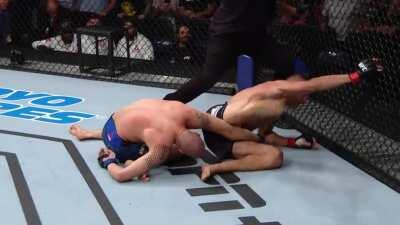 Niko Price KO's James Vick with a rare upkick, only ever completed twice in the UFC