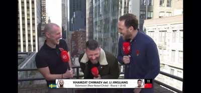 Bisping on How to Stop Khamzat’s Takedown