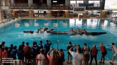 Polish dragon boat racing (a.k.a. tug of oars)