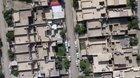 Iraqis using a drone make a precision drop (watch the two individuals walking in the road).