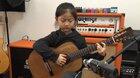 6 Year old plays &quot; Fly me to the Moon &quot;