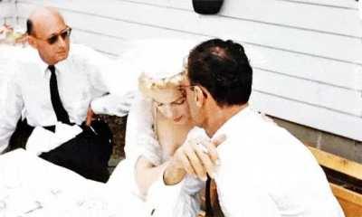 Home video footage of Marilyn Monroe and Arthur Miller at their wedding (1956)