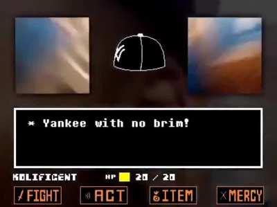 Yankee with no brim