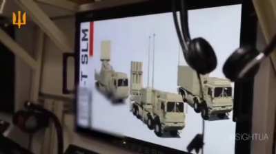 The latest German Air Defense System Iris-T medium range anti-craft missile. Range radius is up to 40km