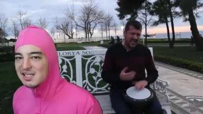 Pink Guy Vibing Ievan Polka