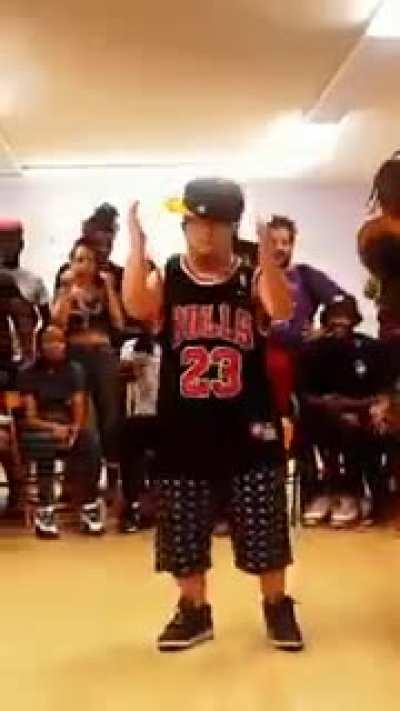 Dancer with special needs steals the show with his incredible moves