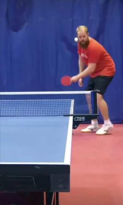 Is it even legal in table tennis?