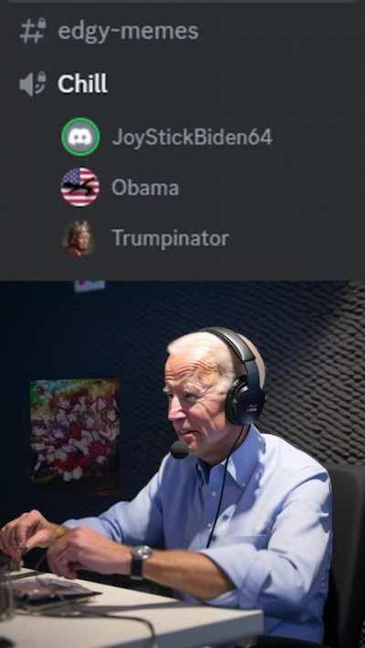 The Presidents talks on Discord