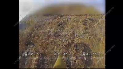 GRAPHIC: FPV drones strike Ukrainian armor and personnel near Pokrovsk