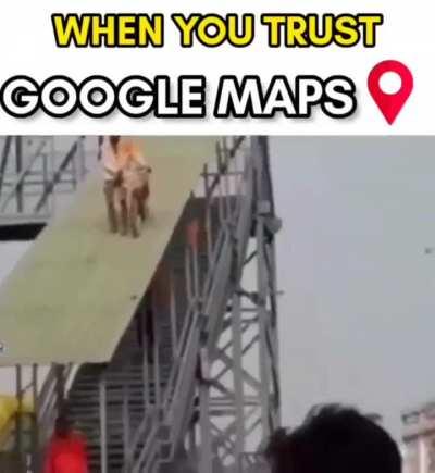 Bro took google map seriously