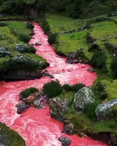 Red River in Cusco Peru