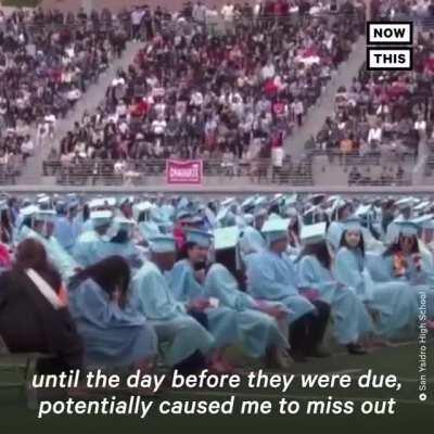 Valedictorian slams ineffective school staff in graduation speech