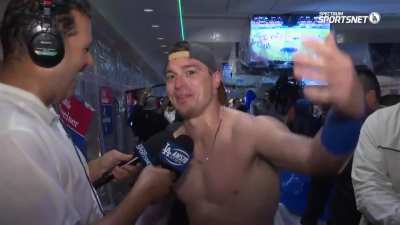 Kiké Hernández: “What I wanna say about this team I can’t cuz I got in trouble, but you guys saw the other interview. That’s how I feel about this team”