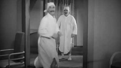 The Mirror scene, from the 1933 Marx Brothers classic &quot;Duck Soup&quot;