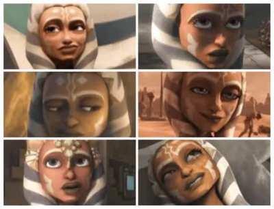 Ahsoka rolling her eyes. That’s it. That’s the post. (Do with it as you please 😏)