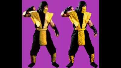 I'm having fun remastering all the characters from Mortal Kombat 1