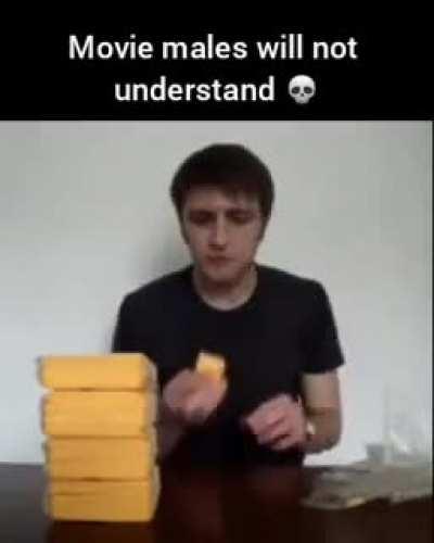 found this wacky ass video on reddit and It made me think of no cheese.