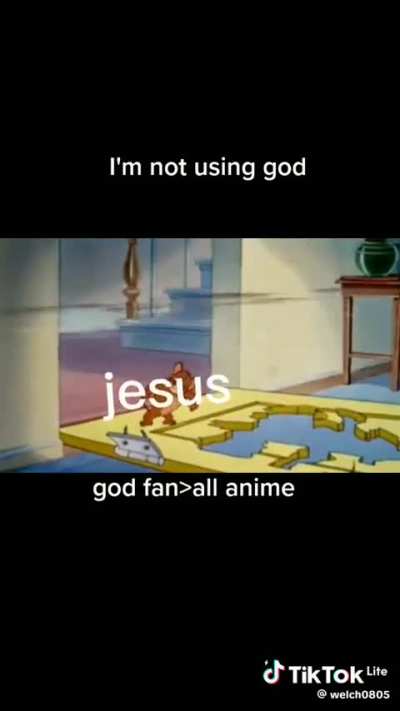 That's hy god loves failpenis and anime